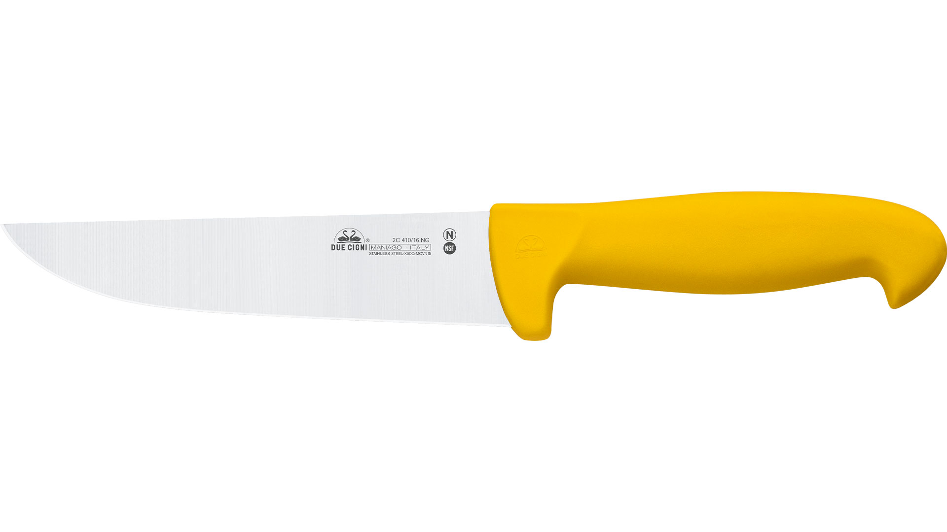 foto N��/FOX2C Butcher knife 4119 nitro-B 16cm Yellow